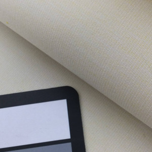 1.8 Yard Piece of Almond Beige 47" Waterproof Canvas For Awning & Marine Use | Acrylic Canvas Upholstery Fabric