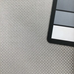 2.75 Yard Piece of Solid Silver Grey Basket Weave Fabric  | Upholstery | 54" Wide | By the Yard