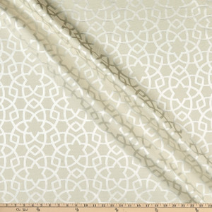 2.5 Yard Piece of Eroica Astral Mantra Jacquard Parchment | Medium Weight Jacquard Fabric | Home Decor Fabric | 58" Wide