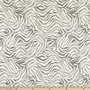 4 Yard Piece of Aluminum Sustain Performance Ellsworth Jacquard Aluminum | Very Heavyweight Jacquard Fabric | Home Decor Fabric | 56" Wide