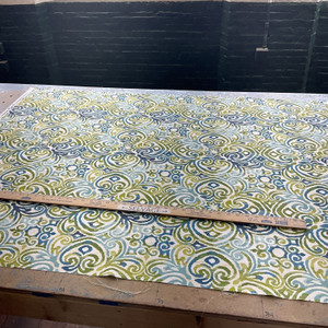 Bryant Indoor/Outdoor Corinthian Lagoon  | Lightweight Outdoor Fabric | Home Decor Fabric | 54" Wide