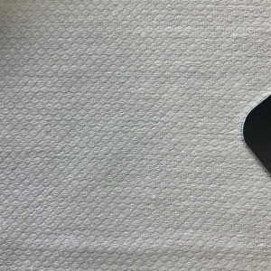 White Subtle Diamonds Fabric | 54" Wide | Home Decor Apparel Fabric | Lightweight