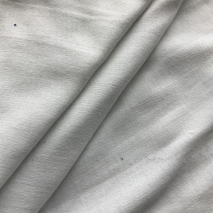 White Solid Jersey Knit  Tube Knit Fabric |  Circular Tube Clothing and Apparel |  Medium weight | 60" circumference | Sold by linear Yard