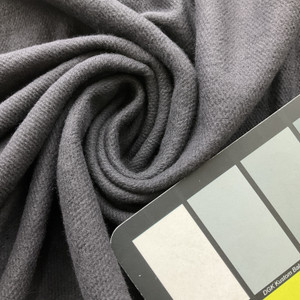 Black Matte Solid Tube Sweatshirt Knit Fabric |  Circular Tube  | Clothing and Apparel |  Medium weight | 60 " circumference | Sold by linear Yard