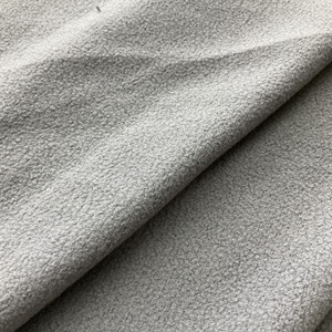 Steel Grey Solid Micro Fleece Fabric | Lightweight | Clothing and Apparel | Lining | Polyester | 58/60 inch wide | Sold By the Yard