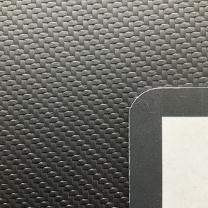 1.6 Yard Piece of Spradling Carbon Fiber (Looking) Marine Vinyl Fabric | BLACK