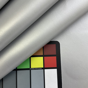 Silver Metallic | Marine Vinyl Fabric | Upholstery Vinyl - Sun + Salt Proof