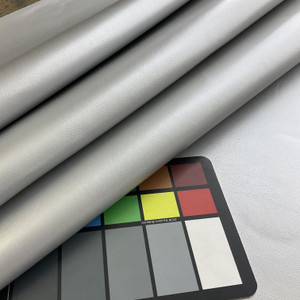 Silver Metallic | Marine Vinyl Fabric | Upholstery Vinyl - Sun + Salt Proof