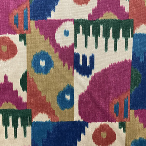 Marmaris in Confetti | Home Decor Fabric | Multicolor Abstract Geometric | P/Kaufmann | Medium Weight | 54" Wide | By The Yard