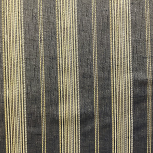 Dubai in Mosaic | Lightweight Drapery Fabric | Stripes in Gold and Brown | 54" Wide | By the Yard
