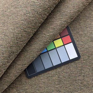 Hewitt in Bonsai | Upholstery Fabric | Basketweave in Green / Brown / Peach | Ultra Durable Heavyweight | 54" Wide | By the Yard