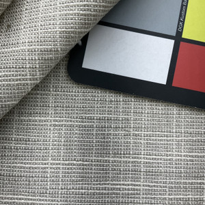 Wheaton in Wicker | Upholstery / Slipcover Fabric | Slub Weave Off White / Grey | Medium Weight | 54" Wide | By the Yard