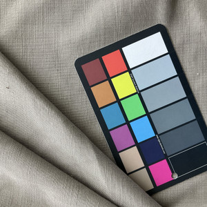 Linen-like in Putty | Drapery/ Slipcover Fabric | Taupe | Medium Weight | 54" Wide | By The Yard