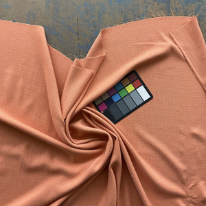 Coral Orange Textured Solid | Upholstery / Drapery Fabric | Medium Weight | 54" Wide | By the Yard