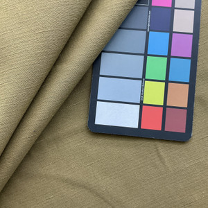 Diaz in Olive | Upholstery / Slipcover Fabric | Solid Green | Medium Weight | 54" Wide | By the Yard