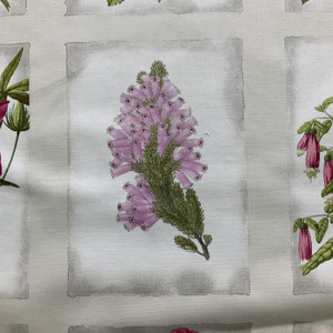 Realistic Study in Blush | Home Decor Fabric | Pink Green White Floral | Kaufmann | 54" Wide | By the Yard