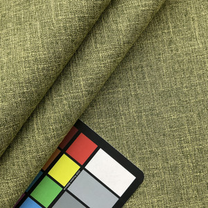 Paradigm in Herbal | Upholstery Fabric | Linen-like Weave in Tonal Green | Medium-Heavyweight | Felt-backed | 54" Wide | By the Yard