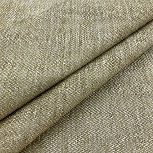 Keller in Linen | Golden Tan/ Beige |  Low Pile Chenille Upholstery Fabric | Medium Weight | 54 inch Wide | Sold by the Yard