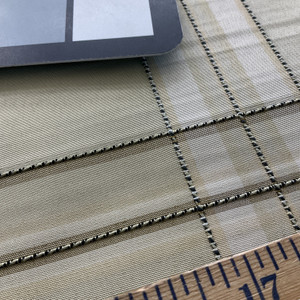 Plaid in Butterscotch | Lightweight Drapery Fabric | Light Tan / Off White / Black | 54" Wide | By the Yard