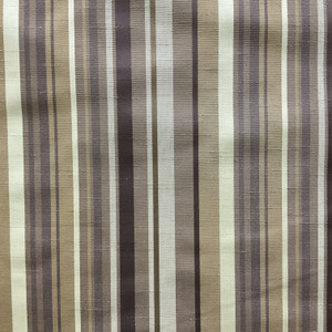 Stripe in Mocha Latte | Drapery / Light Upholstery Fabric | Stripes in Brown / Tan | Medium Weight | 54" Wide | By the Yard