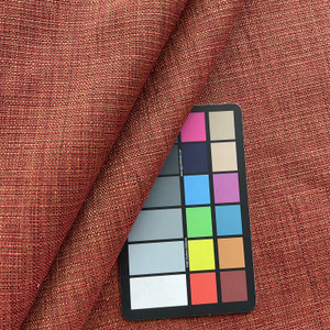 Bronson in Brick | Upholstery Fabric | Red / Brown Baskwetweave | Heavy Weight | 54" Wide | By The Yard