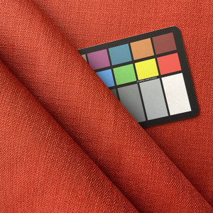 Rust Orange Basketweave | Upholstery Fabric | Heavyweight / Ultra Durable | 54" Wide | By the Yard