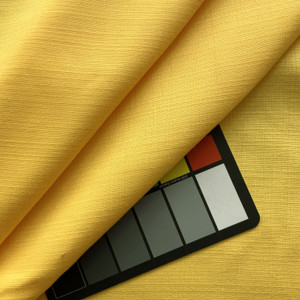 Sour in Lemon | Drapery / Light Upholstery Fabric | Slub Weave in Yellow | Medium Weight | 54" Wide | By the Yard