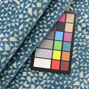 Sunbrella Tangram Ocean 67007-5983| OUTDOOR / Indoor Furniture Weight Fabric | Solution Dyed Acrylic | 54" Wide | By the Yard