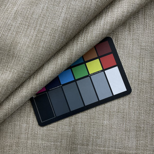 Idol in Flax | Upholstery Fabric | Basketweave in Beige | Heavyweight | 54" Wide | By the Yard