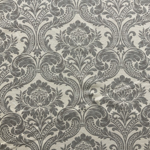 Damask in Olive Green / Khaki | Upholstery Fabric | Heavyweight | 54" Wide | By the Yard