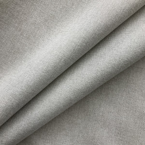 Ennis in Steam | Upholstery / Slipcover Fabric | Solid Pale Grey | Medium Weight | 54" Wide | By the Yard