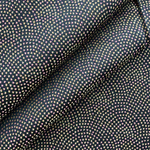 Baguette in Phlox | Upholstery Fabric | Dash Geometric Design in Pink / Orange / Yellow on Dark Brown  | Medium Weight | 54" Wide | By the Yard