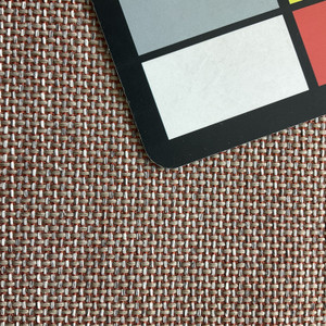Basketweave in Grey on Orange | Upholstery Fabric | Commercial Grade / Heavyweight | 54" Wide | By the Yard