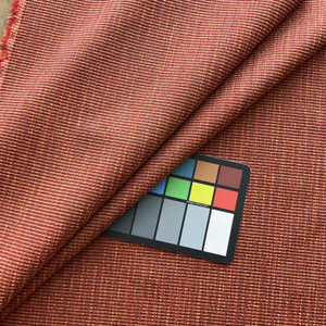 Wensely in Chili | Upholstery Fabric | Variegated Textured Weave Red / Orange | Heavyweight | 54" Wide | By the Yard
