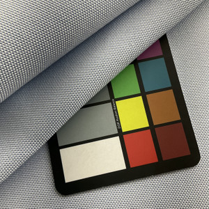 Sunbrella-like Sky Blue / White | OUTDOOR / Indoor Furniture Weight Fabric | Solution Dyed Acrylic | 54" Wide | By the Yard