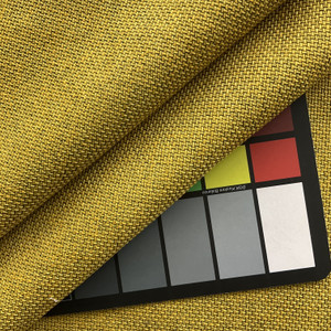 Bumble Bee Yellow Basketweave | Upholstery Fabric | Yellow with Black Flecks | Medium Weight | 54" Wide | By the Yard