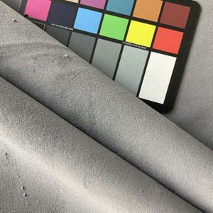Princeton in Pewter | Upholstery Fabric | Grey Velvet | Medium Weight | 54" Wide | By The Yard
