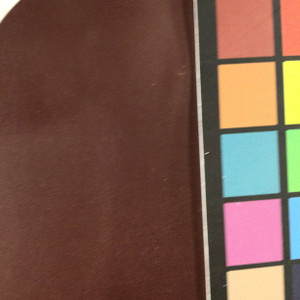 3.25 Yard Piece of Faux Leather Vinyl Fabric | Dark Chocolate Brown Light Grain | Upholstery / Bag Making | 54 Wide