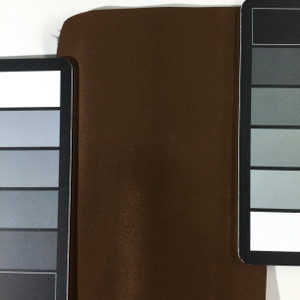 1.75 Yard Piece of Satin Finish Vinyl Fabric | Brown | Felt-Backed | Upholstery / Bag Making | 54 Wide