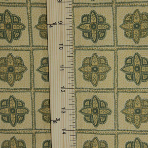 4 Yard Piece of Charade Printed Fabric By Travers and Co Drapery & Curtain Fabric By The Yard