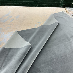 Steel Grey Velvet Upholstery Fabric | Super Soft | Heavyweight / Durable | 54" Wide | By the Yard
