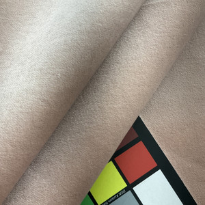 Pale Dusty Pink Velvet Upholstery Fabric | Heavyweight / Durable | 54" Wide | By the Yard