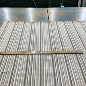 Stripes in Beige / Taupe / White | Outdoor Upholstery Fabric | Water Resistant | Sunbrella-like | 54" wide | By the Yard