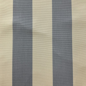 Stripes in Light Blue and Off White | Outdoor Upholstery Fabric | Water Resistant | Sunbrella-like | 54" wide | By the Yard
