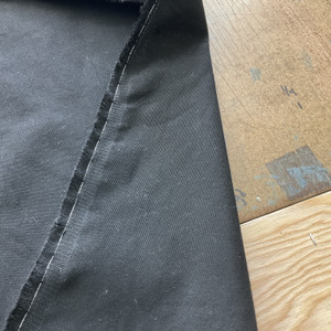 Solid Black | Acrylic Upholstery / Slipcover Canvas | Sun Fade Resistant | 54" Wide | By the Yard