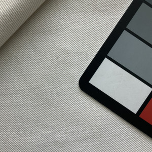 Ivory Twill Weave | Upholstery / Slipcover Fabric | Solution Dyed Acrylic | Sun Fade Resistant | 54" Wide | By the Yard