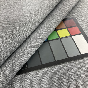 Solarium Tory in Grey | OUTDOOR Home Decor Fabric | Slub Weave Print in Grey |  Richloom | Medium Weight | 54" Wide | By the Yard
