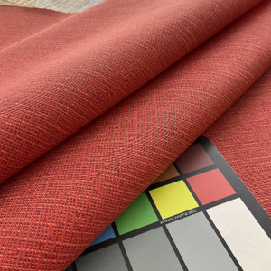 Pompeii in Red | OUTDOOR Home Decor Fabric | Woven Print Design in Red / Orange | Berkshire Home | Medium Weight | 54" Wide | By the Yard