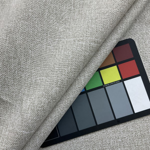 Basketweave Design in Grey / White | OUTDOOR Home Decor Fabric | Cushions / Pillows | Medium Weight | 54" Wide | By the Yard