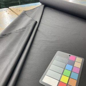 Raven in Black | Drapery / Apparel Fabric | Solid Black Taffeta | Lightweight | 54" Wide | By the Yard